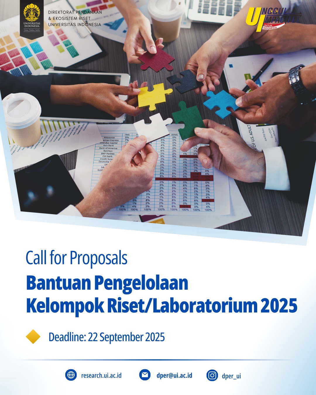 Bantuan Pengelolaan Kelompok Riset/Laboratorium 2025