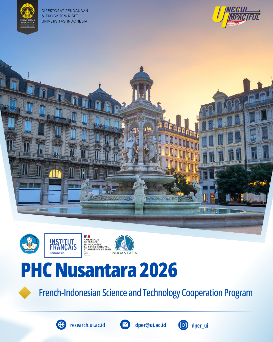 Penerimaan Proposal Program PHC – NUSANTARA 2026