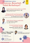 11th D&#039;RoSSI Open Lecture: Omicron, Benarkah Tidak Berbahaya?