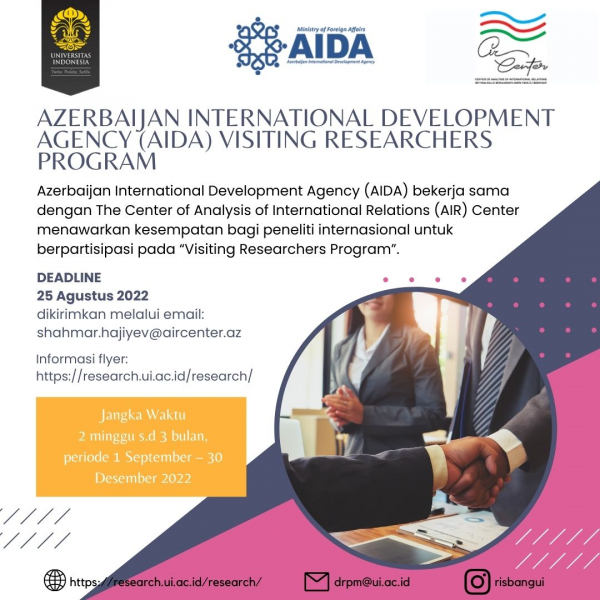 Azerbaijan International Development Agency (AIDA) Visiting Researchers Program