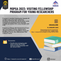 MOPGA 2023: “Visiting Fellowship Program for Young Researchers”